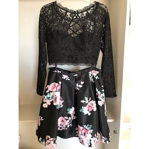 Two Piece Prom Dress